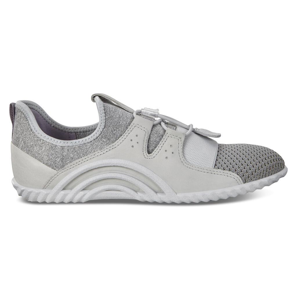 Ecco Vibration 1.0 Womens Sneakers Grey Online - India KFX-712038